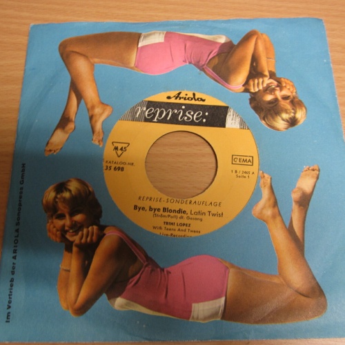 Single / Trini Lopez ?– Bye Bye Blondie / DE    Press / RAR /