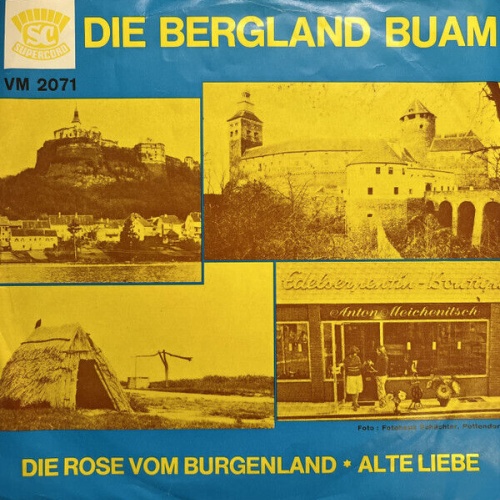 Die Bergland Buam* - Die Rose Vom Burgenland / Alte Liebe (7", Single)