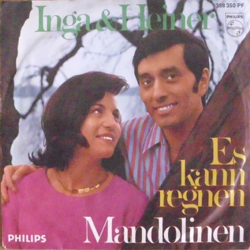 Inga & Heiner - Es Kann Regnen (7", Promo)