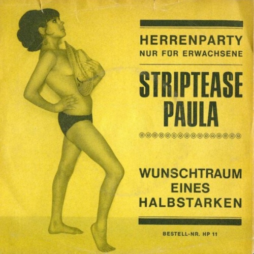 Hans Der Sachse - Striptease Paula (7")