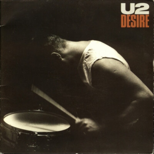 U2 - Desire (7", Single, Gat)