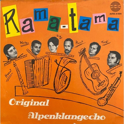 Original Alpenklangecho - Rama-Tama (7", Single)