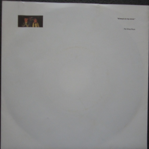 Single / Pet Shop Boys – Always On My Mind / DE Press /