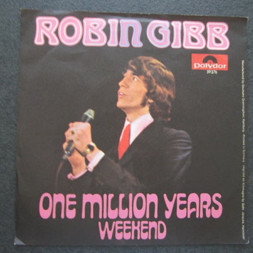 Single / Robin Gibb ‎– One Million Years / AUT Press /