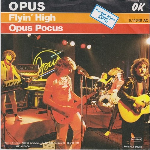 Opus - Flyin' High (7", Single)