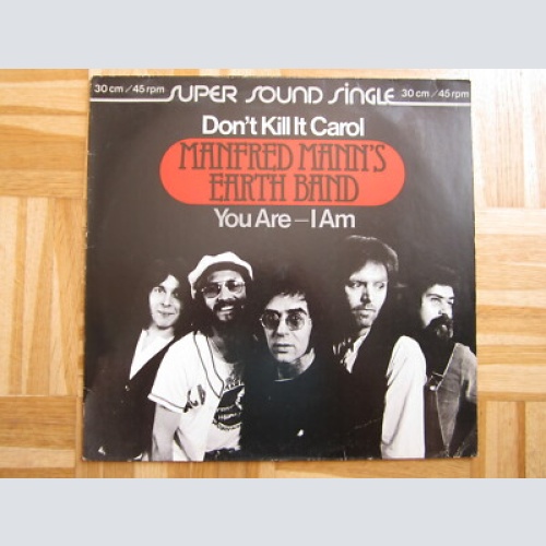 MS /    Manfred Mann's Earth Band ?– Don't Kill It Carol   / DE  PRESS /  RAR /