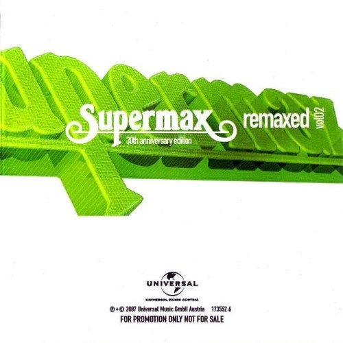 Supermax - Remaxed Vol 02 - 30th Anniversary Edition (CDr, Promo)