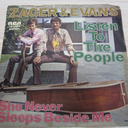 Single /  Zager & Evans ?– Listen To The People  / DE  PRESS / RAR /