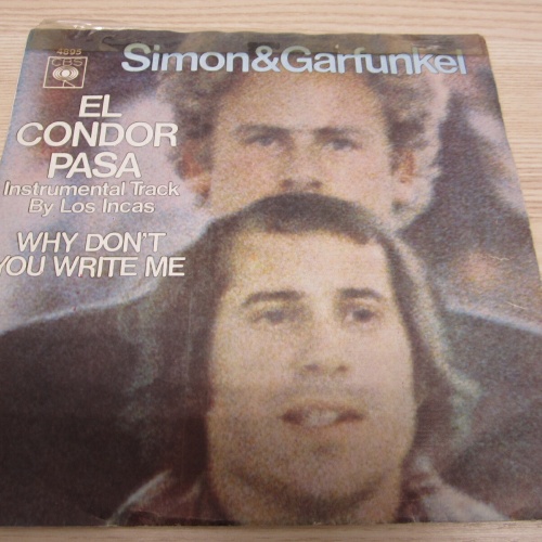 Single /   Simon And Garfunkel ?– El Condor Pasa   /  NL  PRESS / RAR /