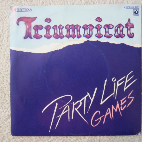 Single / TRIUMVIRAT  / TOP RARITÄT / 1980 /  NEW WAVE /  DE PRESS /