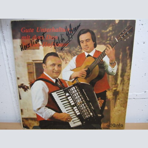 LP / DUO NEMEC-HOFBAUER - MIT AUTOGRAMM / RARITÄT / ATALANTA REC /