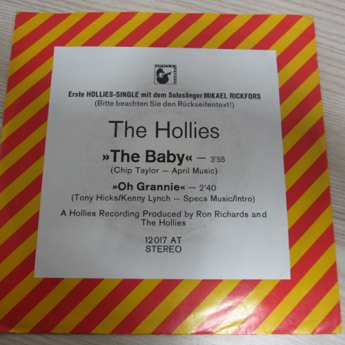 Single /  The Hollies ?– The Baby / Oh Grannie / PROMO / RARITÄT /