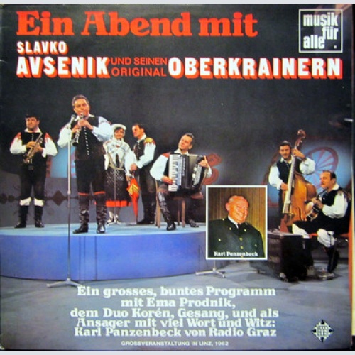 LP / SLAVKO AVSENIK UND SEINE ORIG.OBERKRAINER / SCHWEIZ PRESSUNG / RARITÄT /