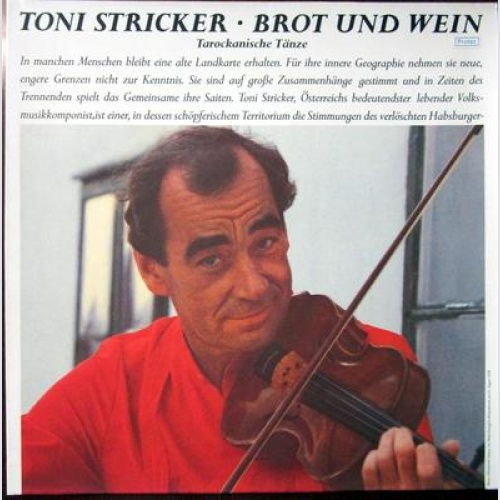 LP / TONI STRICKER / AUSTRIA / FOC /  RARITÄT /