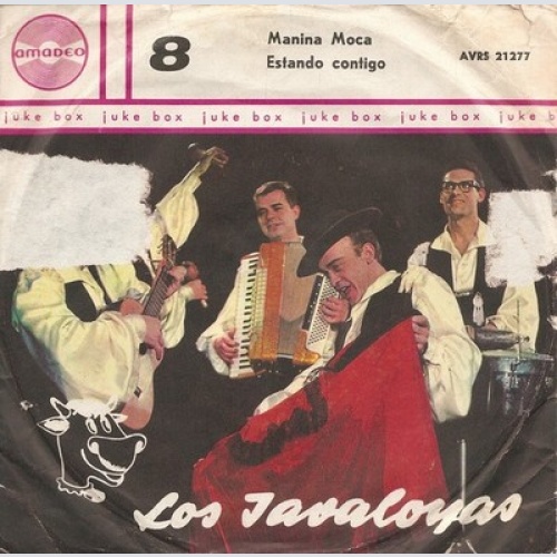 Los Javaloyas - Manina Moca / Estando Contigo (7", Single)