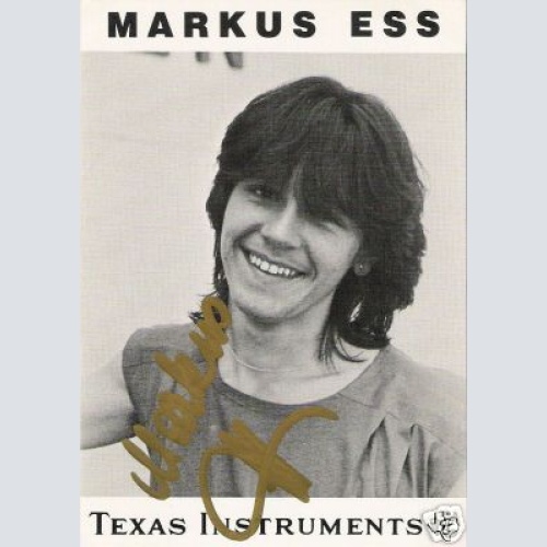 MARKUS ESS    Autogramm Original Rarität