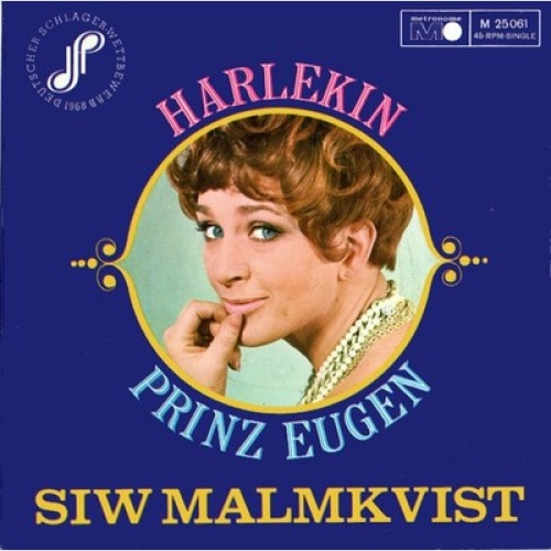 Siw Malmkvist - Harlekin / Prinz Eugen (7", Single, Por)