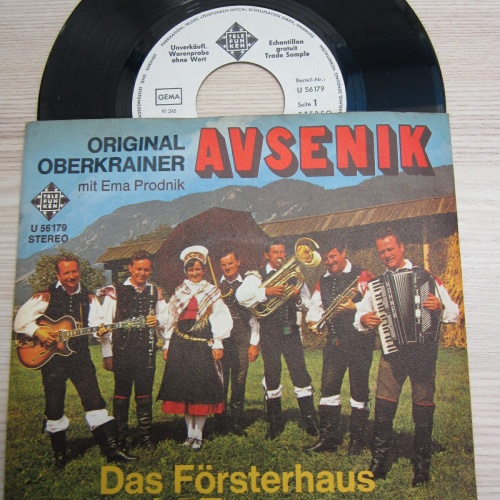 Single / ORIGINAL OBERKRAINER AVSENIK / MUSTERPLATTE / U 56179 /