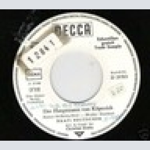 Single--Drafi  Deutscher-----RARE   Musterplatte-