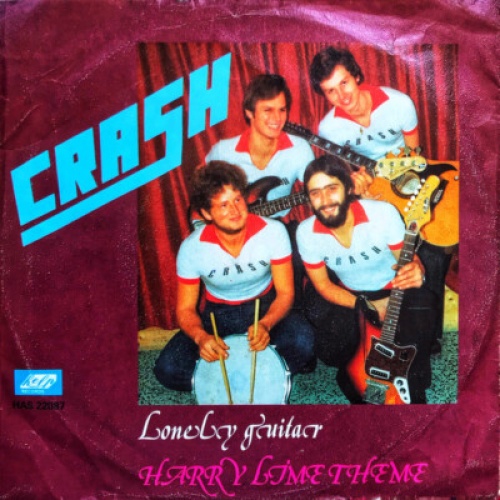Crash (41) - Lonely Guitar / Harry Lime Theme (7", Single)