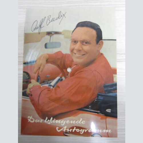 Single / RALF BENDIX / DAS KLINGENDE AUTOGRAMM / RARITÄT /