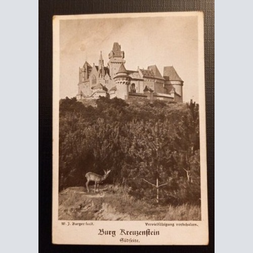 Ansichtskarte Niederösterreich Burg Kreuzenstein Südseite Ga