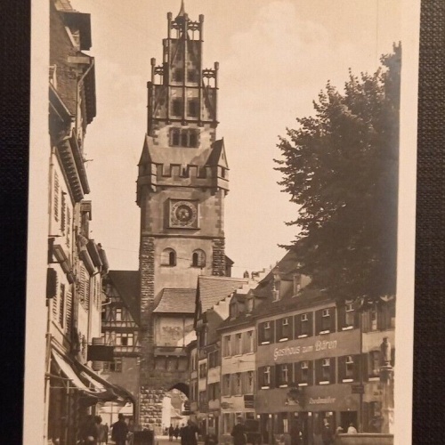 AK   Freiburg I.Br. Oberlinden Mit Schwabentor Ga