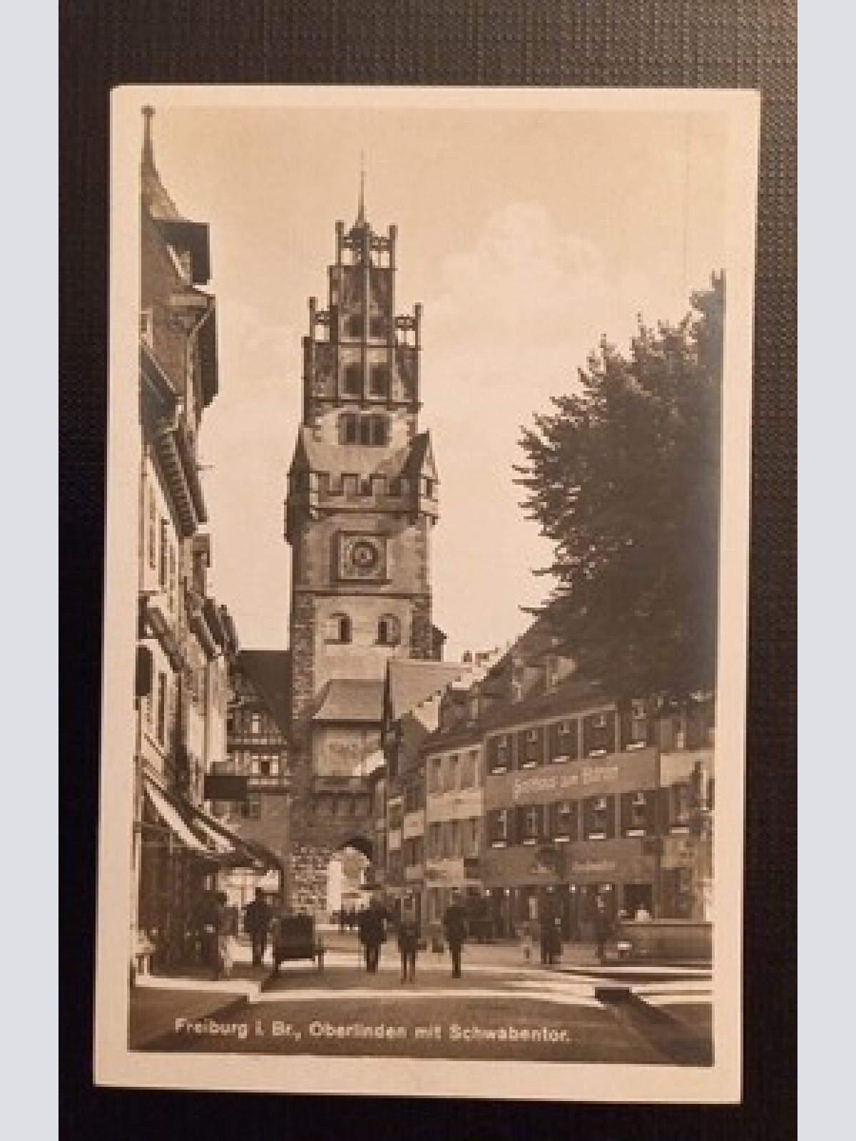 AK   Freiburg I.Br. Oberlinden Mit Schwabentor Ga