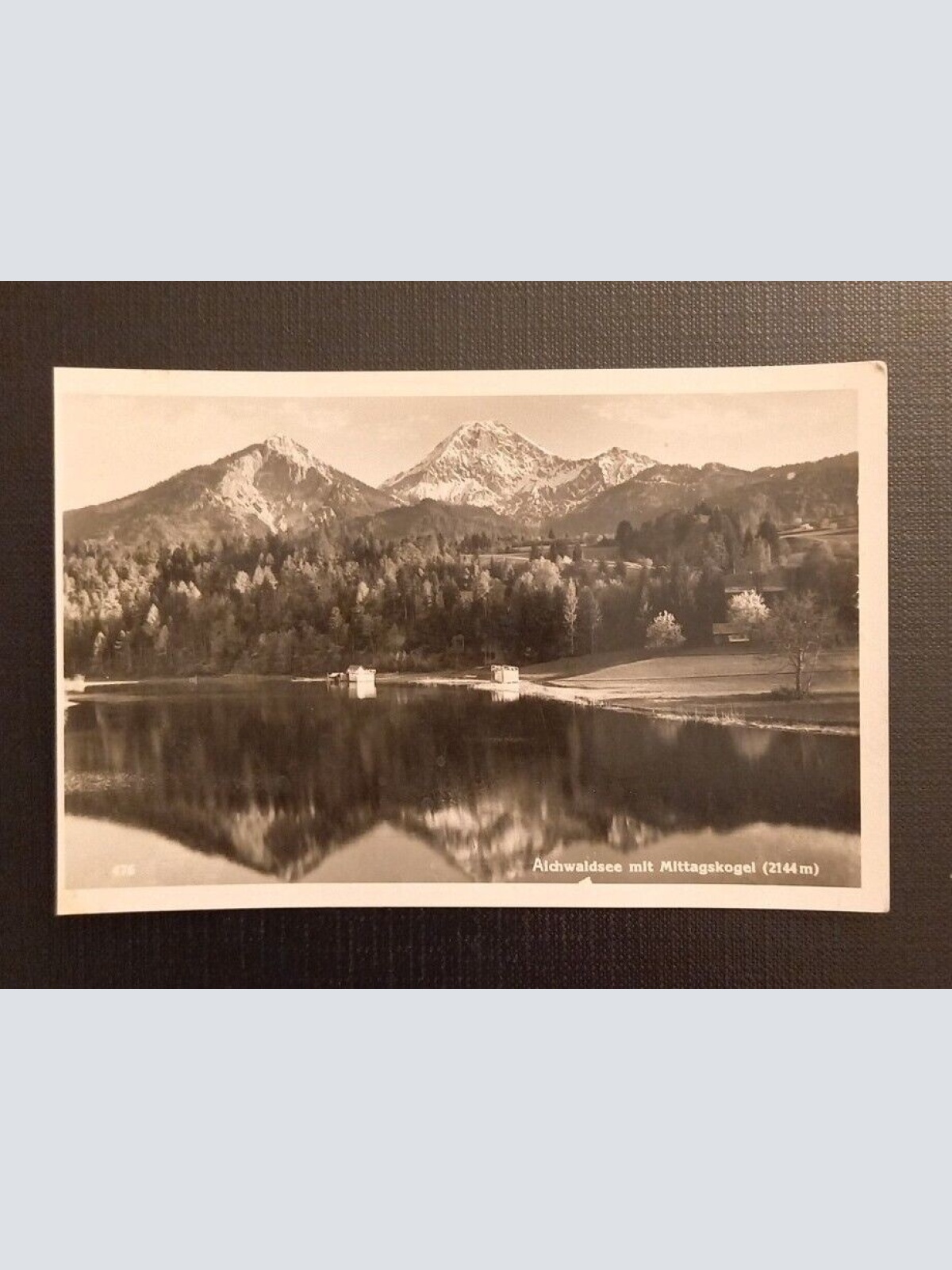 Ansichtskarte Aichwaldsee Mit Mittagskogel Ga