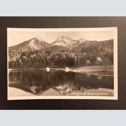Ansichtskarte Aichwaldsee Mit Mittagskogel Ga