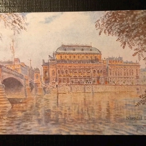 Prag Narodni Divadio 703 H Gr