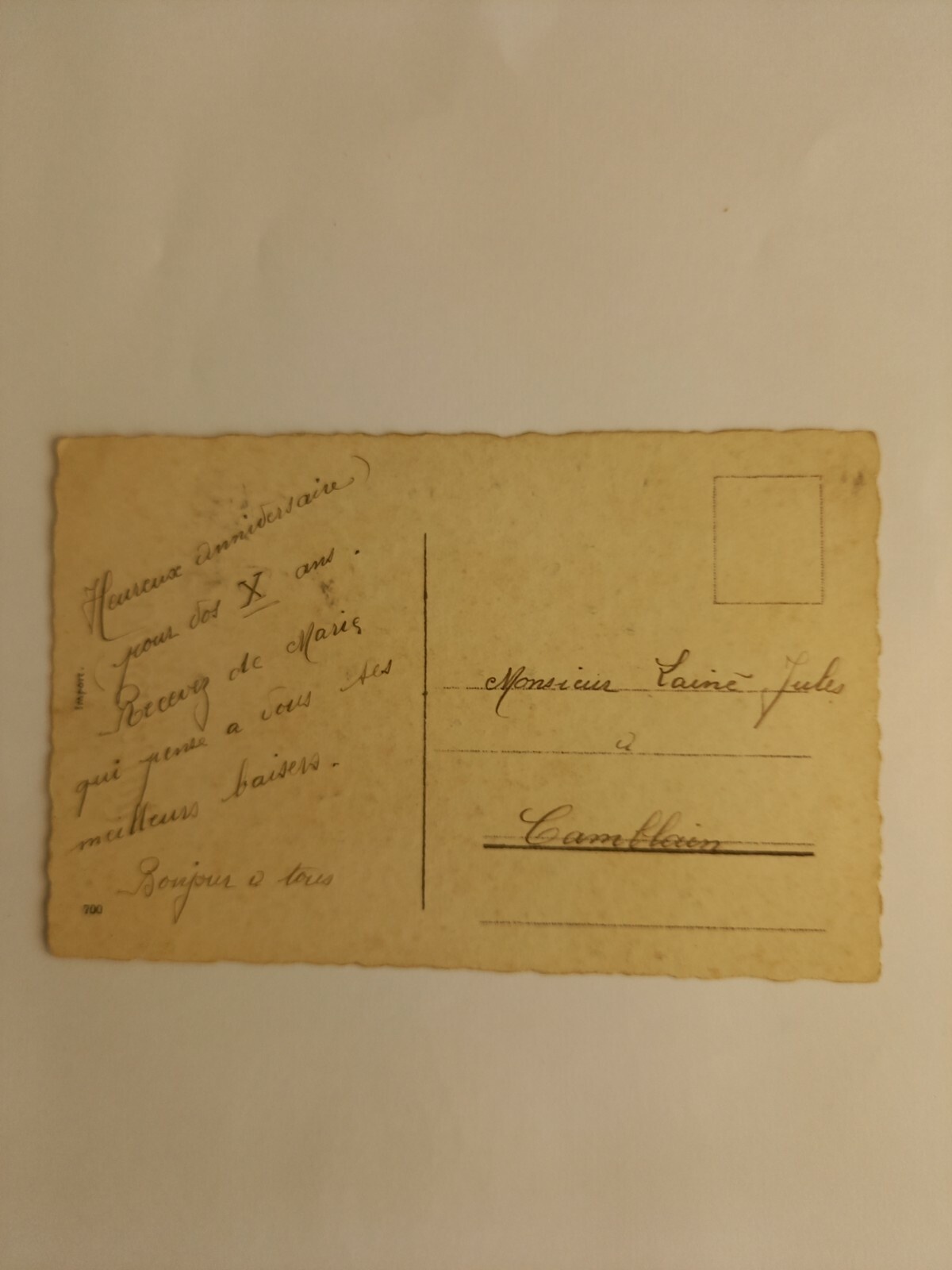 Blumengruss 180061 GR