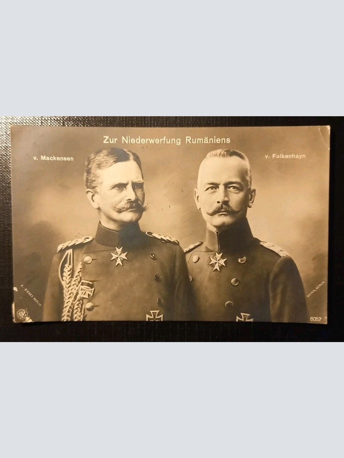 V.Mackensen U.V.Falkenhayn 170097 H Gr