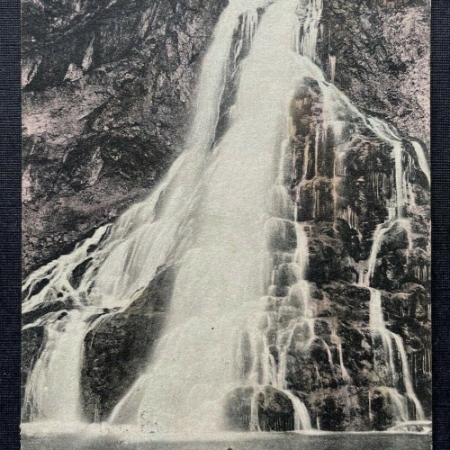 Gollinger Wasserfall Fels Berg Salzburg Österreich 402649 TH C