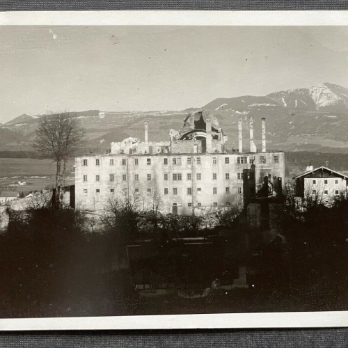 Hallein Brand Augustinerkloster 1943 Gebäude Stadt Salzburg Österreich 402703 TH