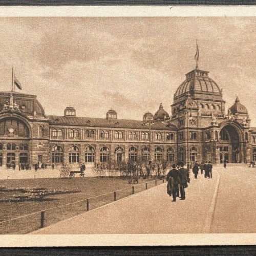 Nürnberg Hauptbahnhof Vorplatz Gebäude Park Bayern Deutschland 402688 TH C