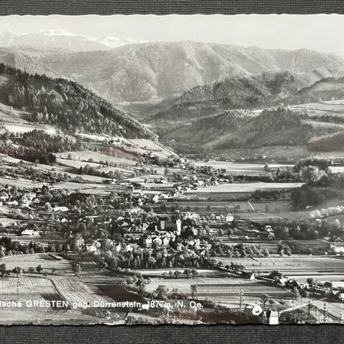 Sommerfrische Gresten gg.Dürrenstein Ort Gebirge Berg Niederösterreich 402668 C