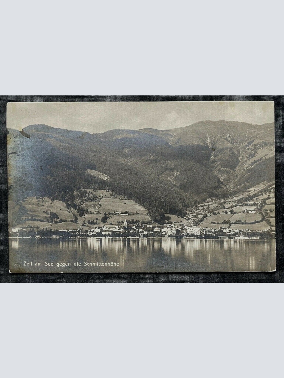 Zell am See gg. Schmittenhöhe Stadt Gebirge Berg Salzburg Österreich 402669 TH C