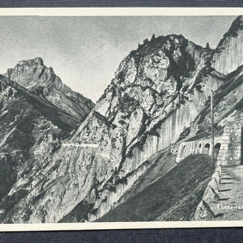 Flexenstrasse Flexenpass Gebirge Berg Tunnel Vorarlberg Österreich 402627 TH C