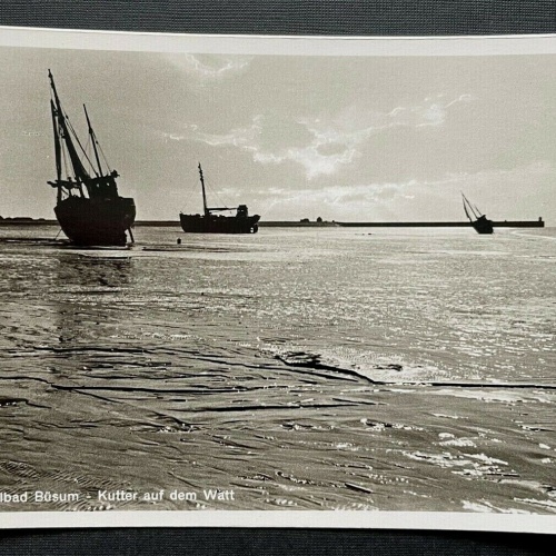 Nordseeheilbad Büsum Kutter a.d. Watt Schleswig-Holstein Deutschland 402613 TH C