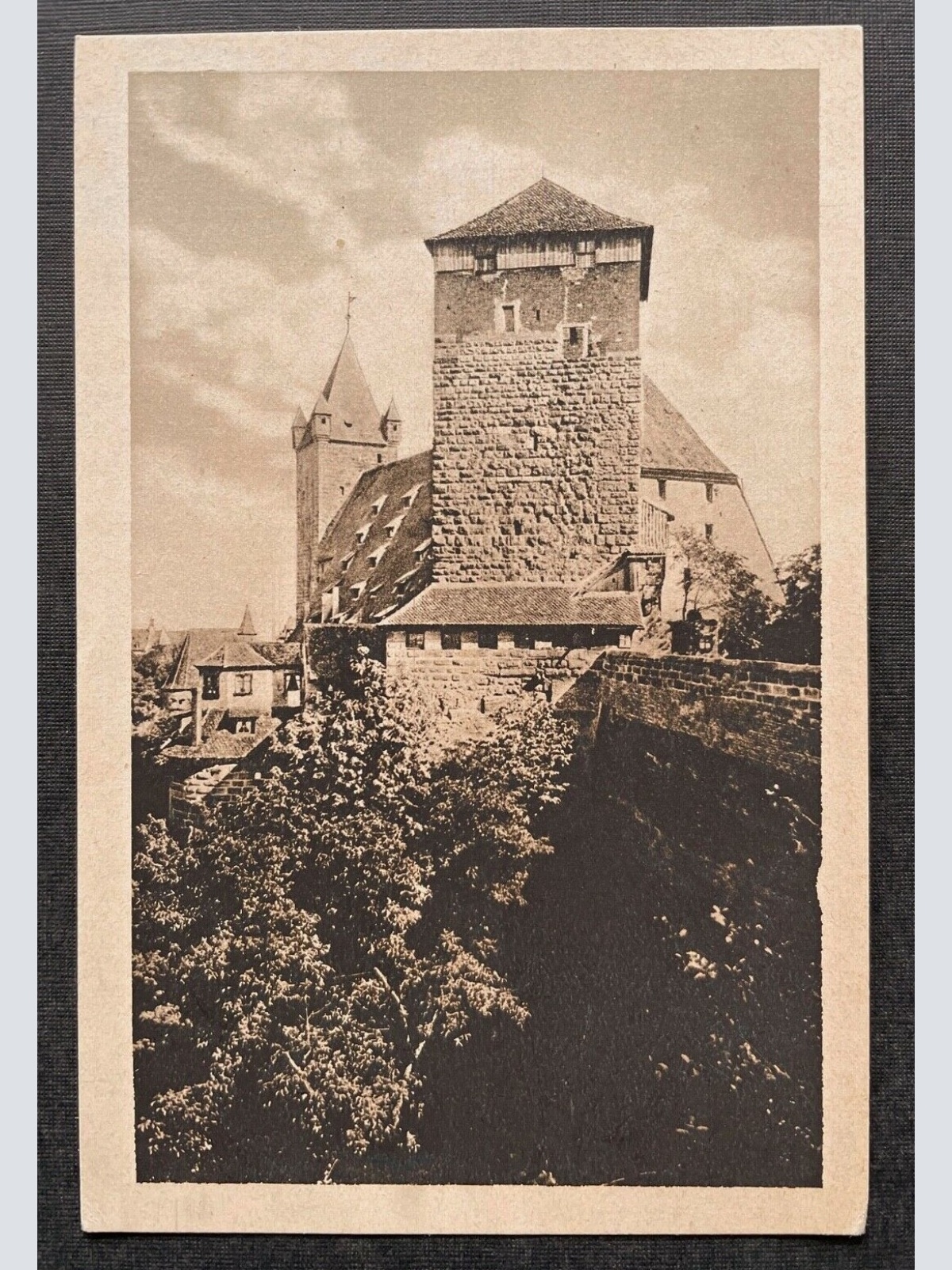 Nürnberg Fünfeckiger Turm Burg Festung Schloss Bayern Deutschland 402693 TH C