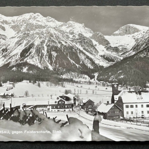 Kulm-Ramsau gg. Feisterscharte Gebirge Berg Haus Steiermark Österreich 402665 C