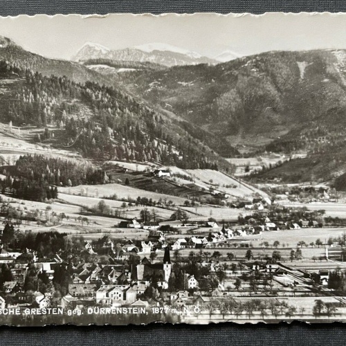 Sommerfrische Gresten gg.Dürrenstein Ort Gebirge Berg Niederösterreich 402667 C