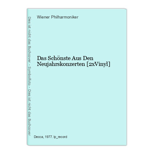 Das Schönste Aus Den Neujahrskonzerten [2xVinyl] Wiener Philharmoniker: