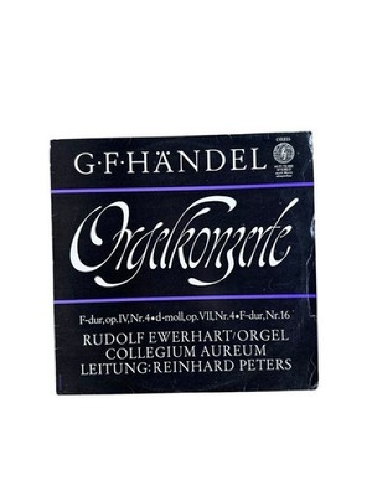 Orgelkonzerte (Rudolf Ewerhart) Georg Friedrich Händel: