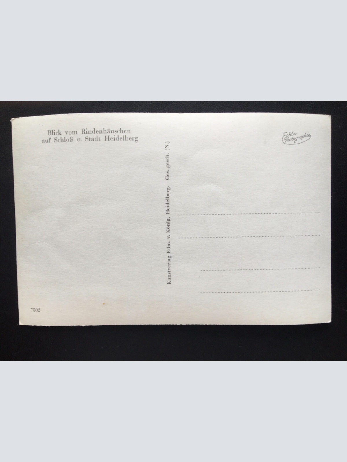Heidelberg - Blick vom Rindenhäuschen - Schloss & Stadt - Neckar Fluss 180140 TH