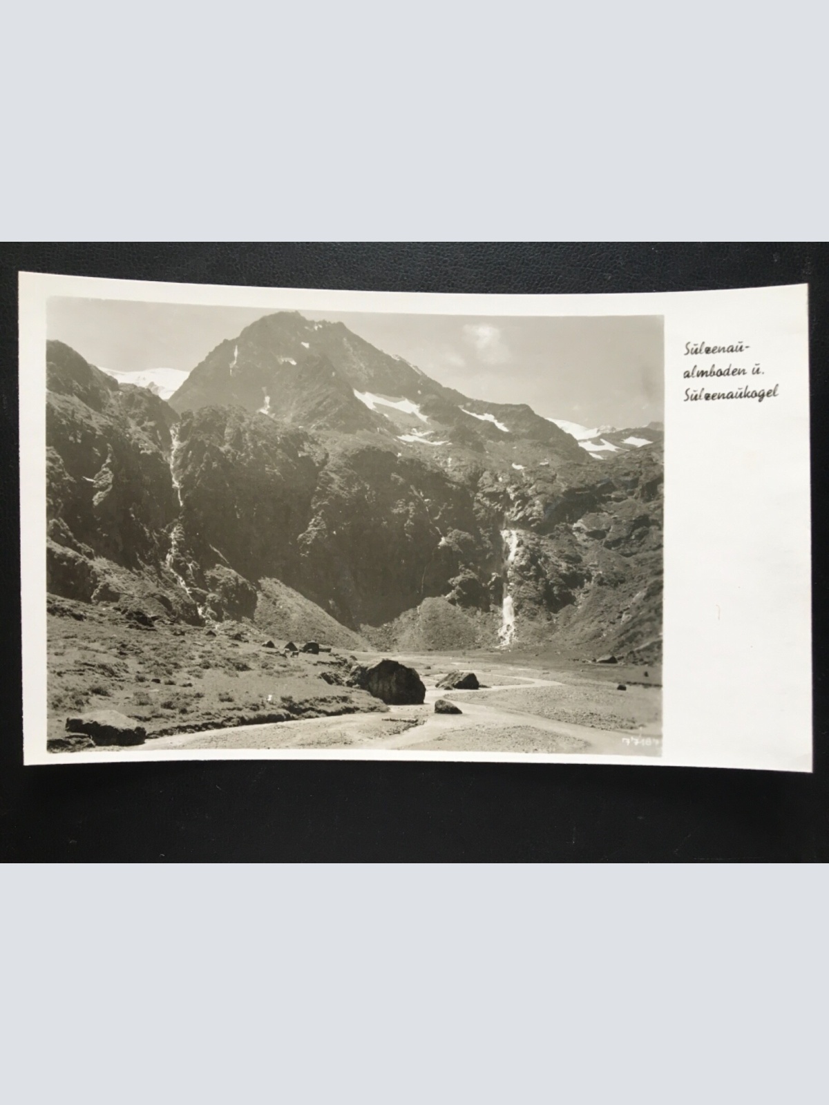 Sulzenau-Almboden Sulzenakogel Anstieg Sulzenauhütte Stubaier Alp. 180169 TH G