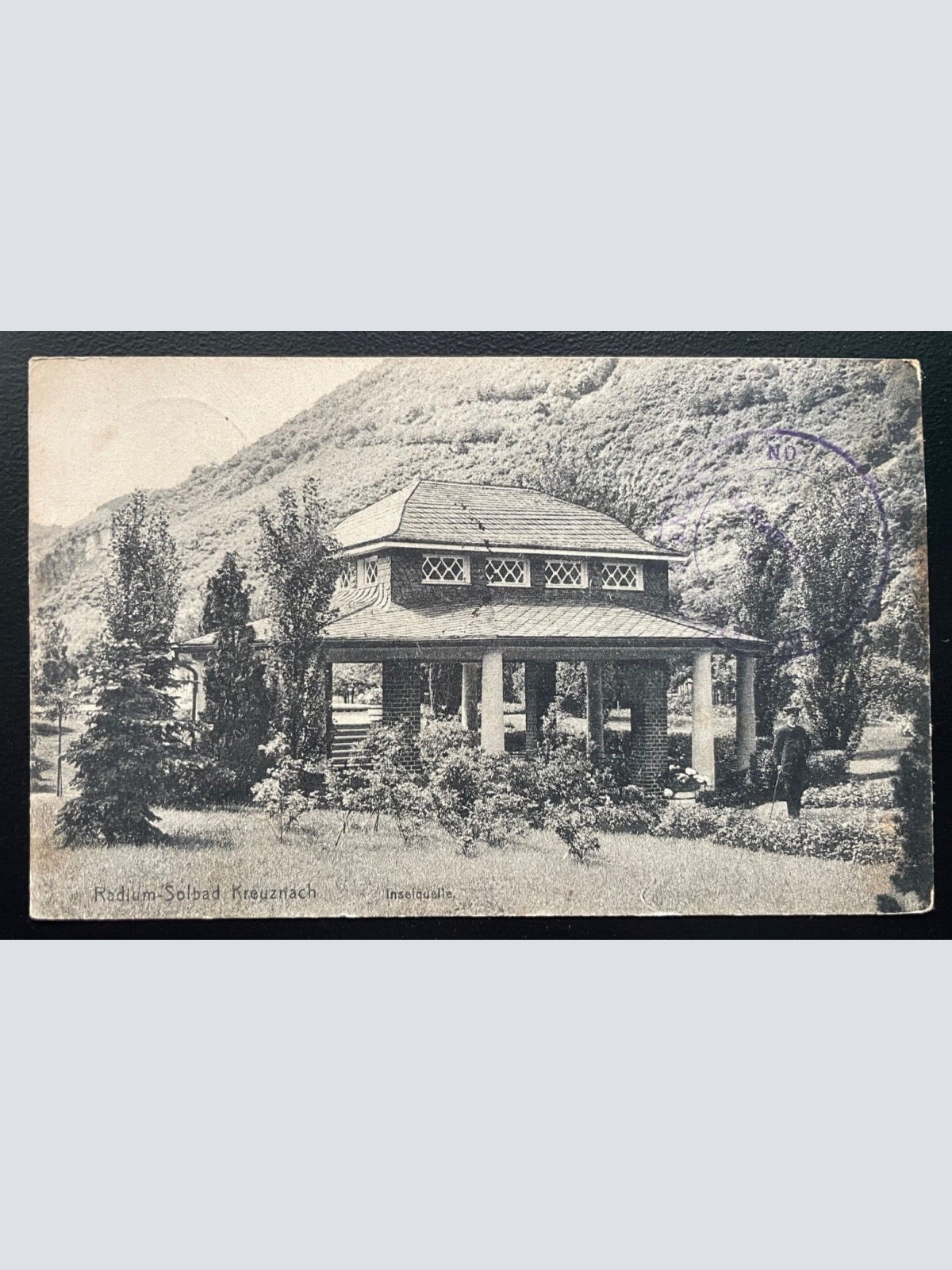 Kalium-Solbad Kreuznach Inselquelle Park Rheinland-Pfalz Deutschland 600195A D