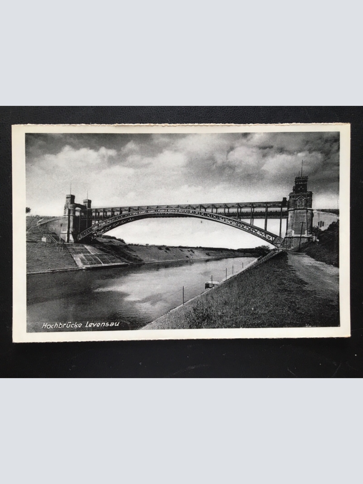 Hochbrücke Levensau - Fluss - Kiel 180182 TH