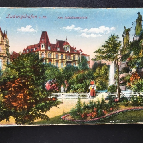 Ludwigshafen am Rhein - Am Jubiläumsplatz - Park 180185 TH